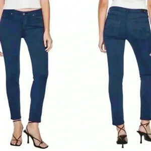 Adriano Goldschmeid size 32R blue Prima mid-rise cigarette jean. VGUC.